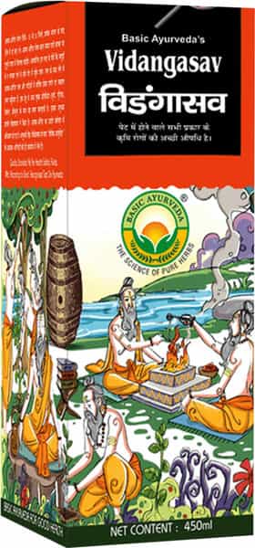 Baidyanath Vidangasava Liquid 450 Ml
