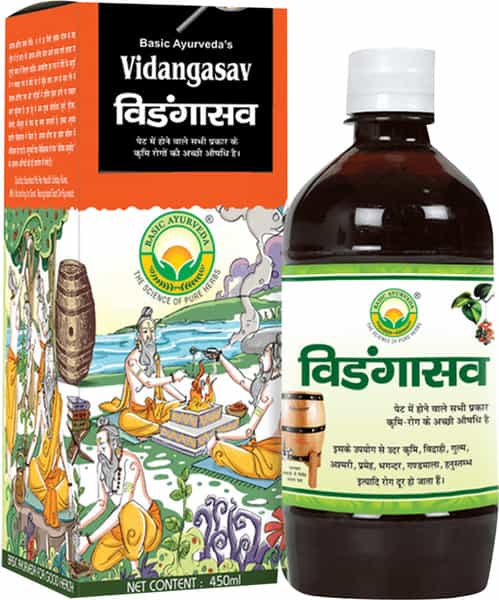 Baidyanath Vidangasava Liquid 450 Ml