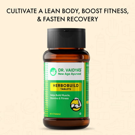 Dr. Vaidya'S Herbobuild - 60 Tablets