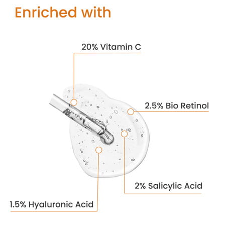 Earth Rhythm Clear Skin - Ultimate 20% Vitamin C Glow Serum - 30 Ml