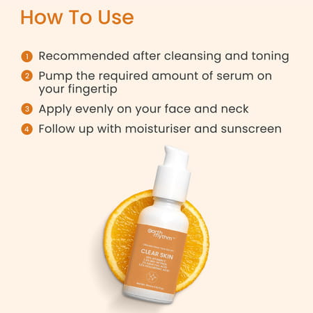 Earth Rhythm Clear Skin - Ultimate 20% Vitamin C Glow Serum - 30 Ml