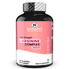 Naturyz Triple Strength L-Arginine 3600mg Pre Workout Supplement For Pump & Performance - 90 Tablets
