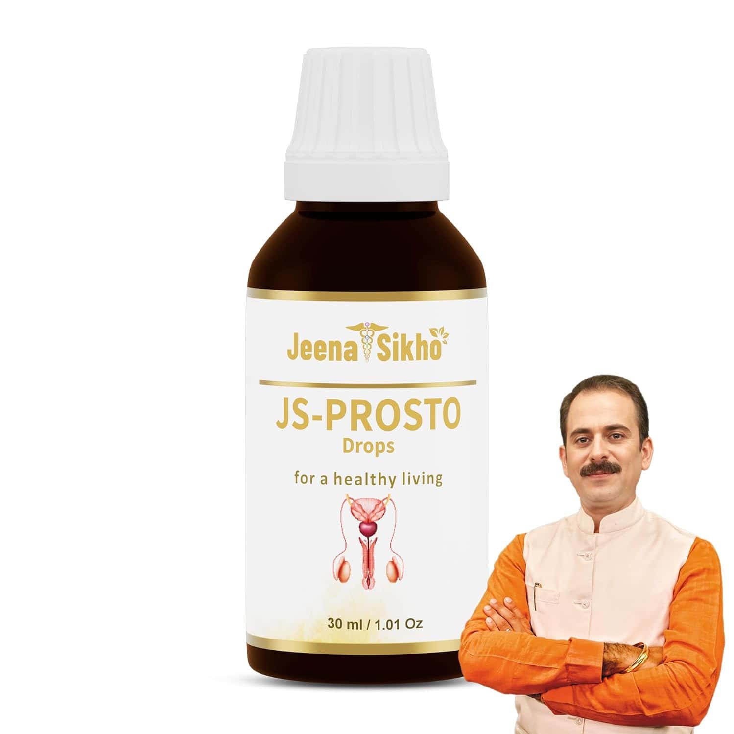 Jeena Sikho Js-prosto Drops | Healthy Drops For Men | 30 Ml