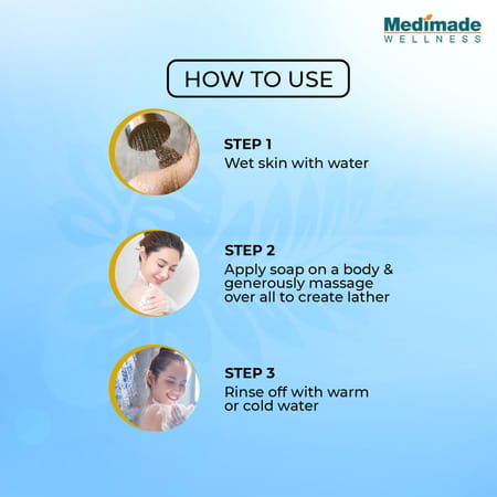 Medimade Licorice & Mulberry Premium Soap - 100 Gm X 5 ( Pack Of 5 )