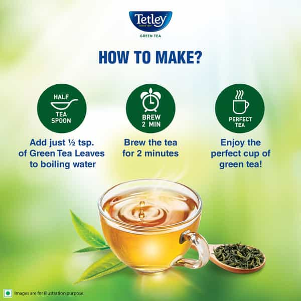 Tetley Green Tea Long Leaf Original 250G