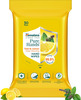 Himalaya Pure Hands-Hand Wipes - 30 Pulls-Lemon-Kills 99.9% Germs-Alcohol Based-Ph Balanced