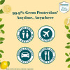 Himalaya Pure Hands-Hand Wipes - 30 Pulls-Lemon-Kills 99.9% Germs-Alcohol Based-Ph Balanced