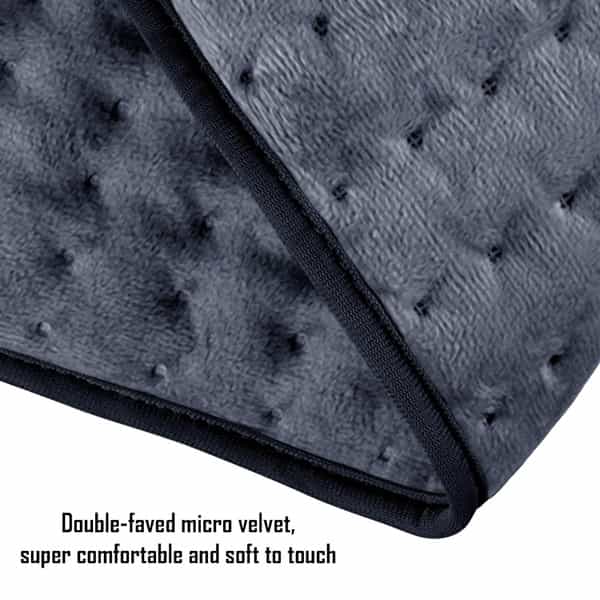 Addmax Orthopaedic Heating Pad Belt - Electric Heat Therapy For Back Waist Stomach & Pain Relief