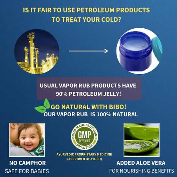 Bibo Rub-On Vapor Rub - 10G