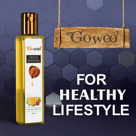 Go Woo 100% Pure Chaulmoogra Carrier Oil For Hair 100 Ml