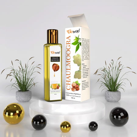 Go Woo 100% Pure Chaulmoogra Carrier Oil For Hair 100 Ml