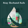 Herbatol Plus Combo Wipes For Personal Body Hygiene Kit