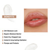 Sereko Hydra Peptide Clear Lip Balm Salted Caramel Dry Lips Flaky Lips Chapped & Rough Lips - 8G