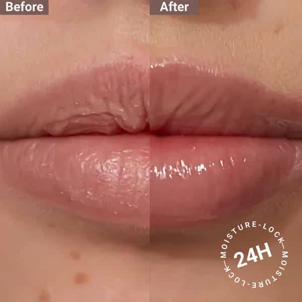 Sereko Hydra Peptide Clear Lip Balm Salted Caramel Dry Lips Flaky Lips Chapped & Rough Lips - 8G