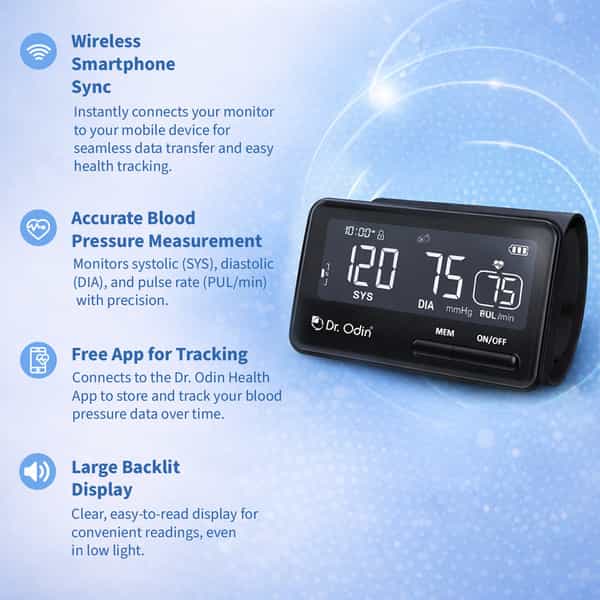 Blood Pressure Monitor Obp201bt With Bluetooth
