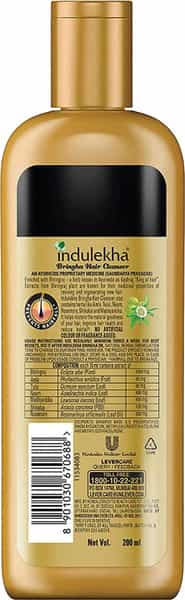 Indulekha Bringha  Anti-Hairfall Shampoo  Bottle Of 200 Ml