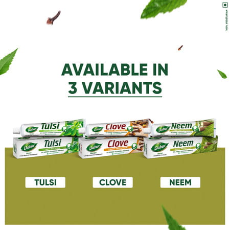 Dabur Herb'L Paste - Neem (200g)- Pack Of 3