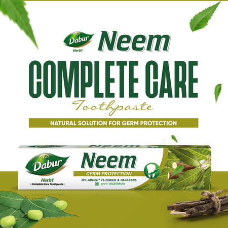 Dabur Herb'L Paste - Neem (200g)- Pack Of 3