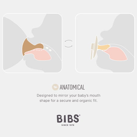 Bibs Couture 2 Pack Latex Size 1 Sage Glow/Cloud Glow - 0+ Months