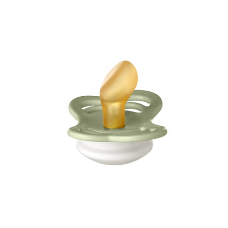 Bibs Couture 2 Pack Latex Size 1 Sage Glow/Cloud Glow - 0+ Months