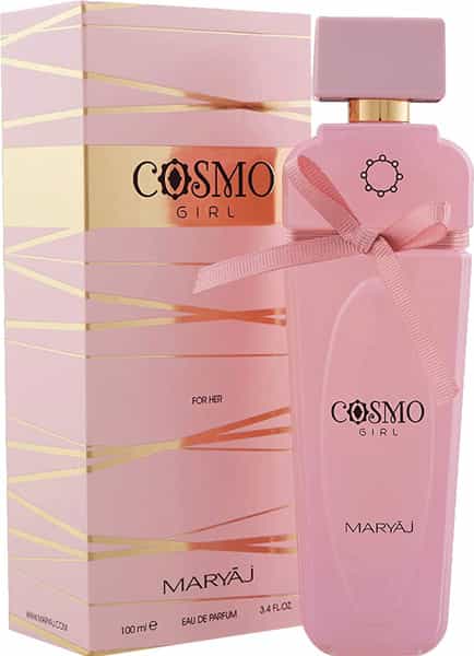 Maryaj Cosmo Girl De 100Ml For Women And Ajmal Shadow Homme Deodorant 200Ml For Men + 2 Parfum Free