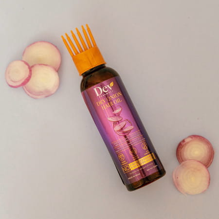 Dev Onion Hair Oil | Herbal Hair Oil For Hair Growth & Reduces Hairfall | 100 Ml