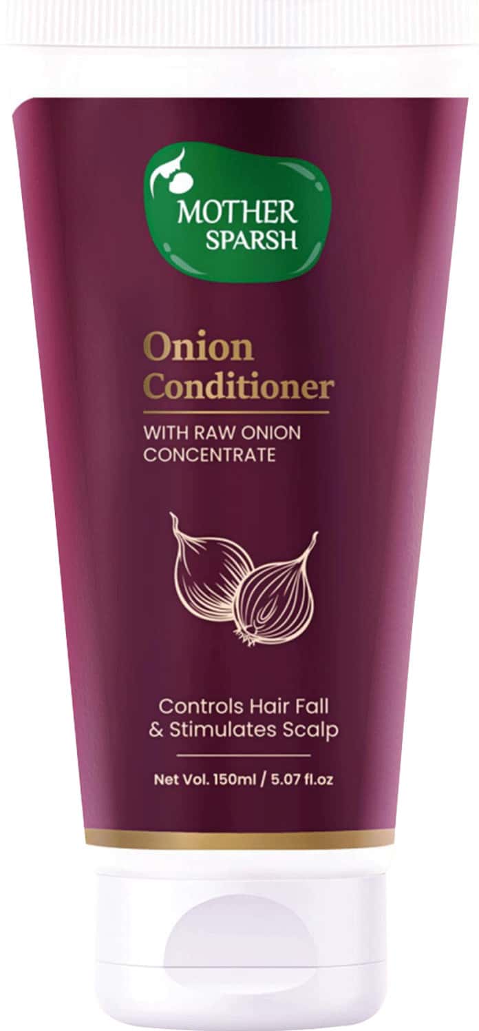 Mother Sparsh Onion Hair Conditioner With Raw Onion Concentrate | Suitable For Women & Men | 150ml
