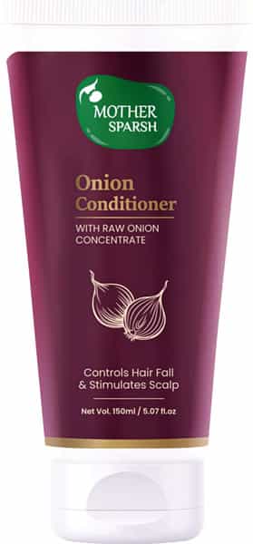 Mother Sparsh Onion Hair Conditioner With Raw Onion Concentrate | Suitable For Women & Men | 150Ml