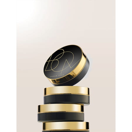 B.O.M Cover Flex Skin Fit Foundation 21 Rosy Beige - Korean Foundation | Flawless Finish - 30ml