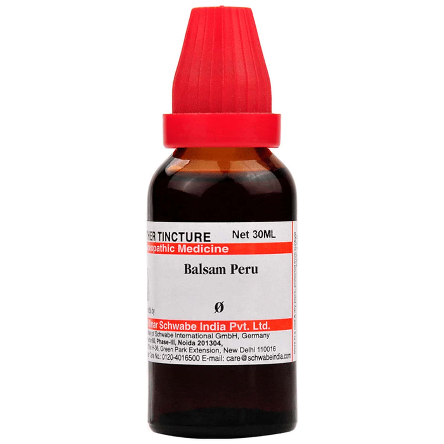 Dr. Willmar Schwabe India Balsam Peru Mother Tincture Q 30 Ml