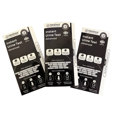 Neodocs Advanced Urine Test Kits |Track 15 Parameters | Pack Of 3