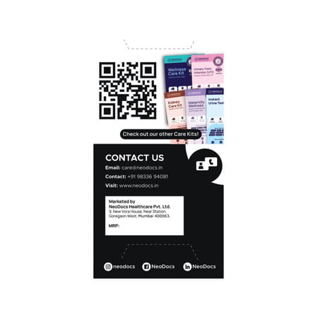 Neodocs Advanced Urine Test Kits |Track 15 Parameters | Pack Of 3
