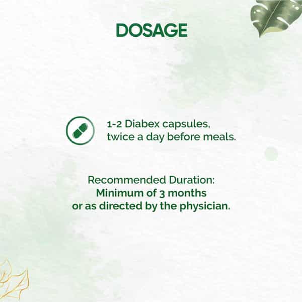 Dr. Vaidya's Diabex -30 Capsules - Pack Of 3