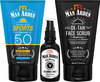 Man Arden Fabulous Skin Care Combo-Sunscreen 100Ml Vitamin Face Serum 30Ml Detan Scrub 100Ml