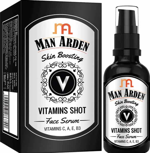 Man Arden Fabulous Skin Care Combo-Sunscreen 100Ml Vitamin Face Serum 30Ml Detan Scrub 100Ml