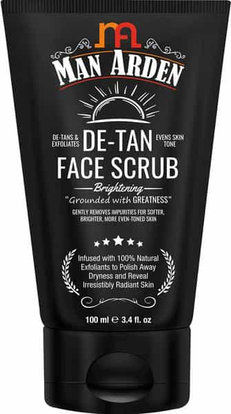 Man Arden Fabulous Skin Care Combo-Sunscreen 100Ml Vitamin Face Serum 30Ml Detan Scrub 100Ml