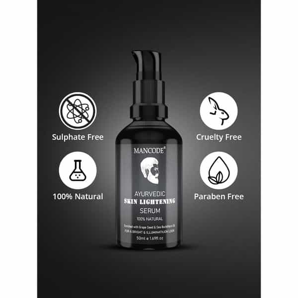Mancode Ayurvedic Skin Lightening Serum (50Ml)