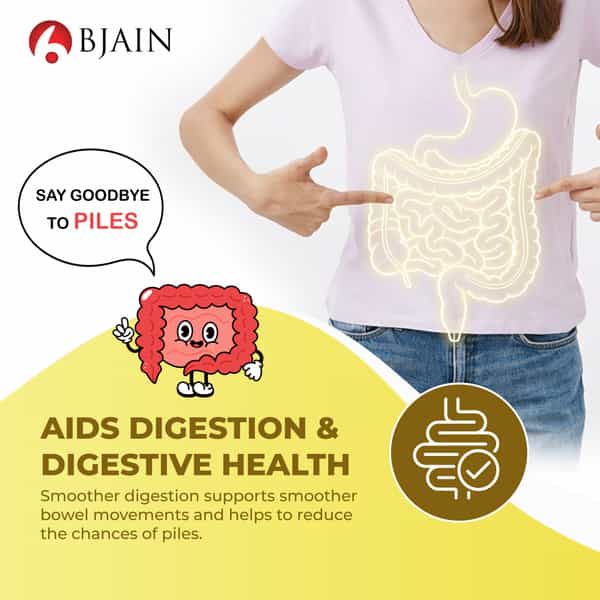 Bjain Omeo Pileeze Tablet | Homeopathic Support For Piles . Hemorrhoids & Rectal Discomfort - 25Gm