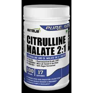 Nutrija-citrulline Malate- 100 Grams (tangy Orange)