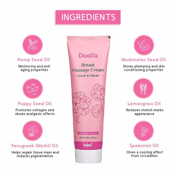 Imbue Breast Massage Cream For Women (100 Gm )