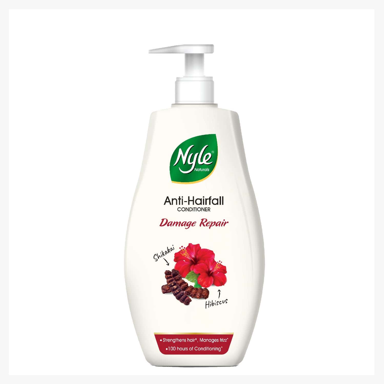 Nyle Naturals Damage Repair 100 Hours Conditioning Anti Hairfall Conditioner,Strengthens Hair, 180ml