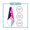 Sanfe Stand And Pee Disposable Female Urination Device For Women - 70 Funnels