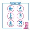 Sanfe Stand And Pee Disposable Female Urination Device For Women - 70 Funnels