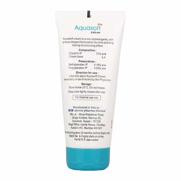Aquasoft Cream For Deeply Nourish & Soften Skin | Tube Of 150G