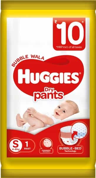 Huggies Dry Pants Diapers (Small Size) - 1 Count