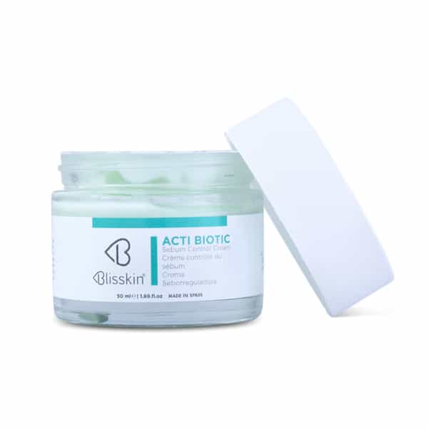 Blisskin Acti Biotic Sebum Control Cleanser With Hamamelis | For Oily & Acne Prone Skin - 75Ml