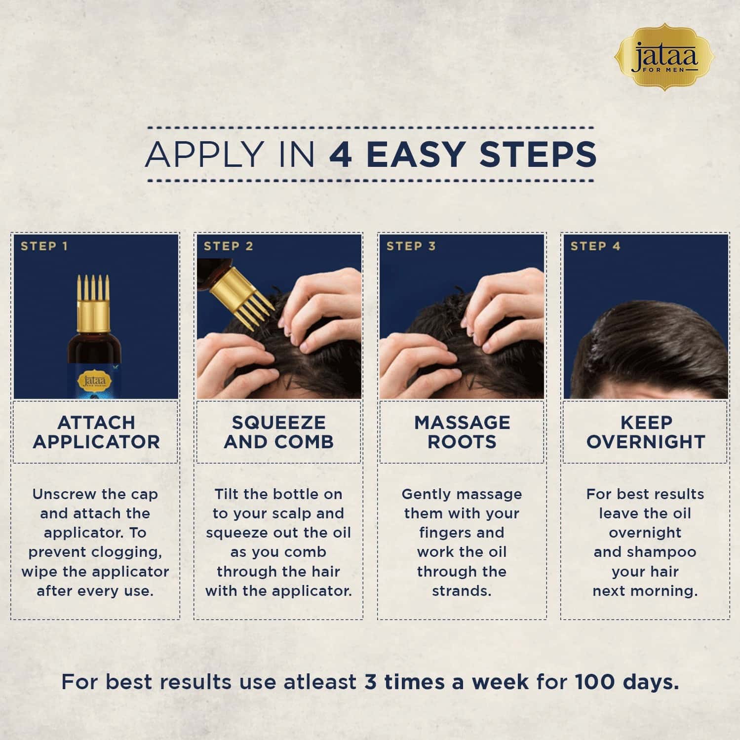 Buy MARICO JATAA FOR MEN HAIR GROWTH OIL, 100 AYURVEDIC OIL 200ML