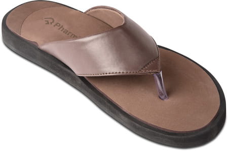 Pharmeasy Diabetic & Orthopedic Slippers -Men Brown- Size Uk-09