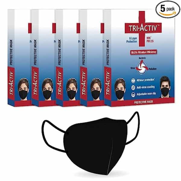 Tri Activ Mask - Pack Of 5