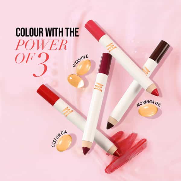 Myglamm Lit Matte About It Lip Color-Peach Fusion